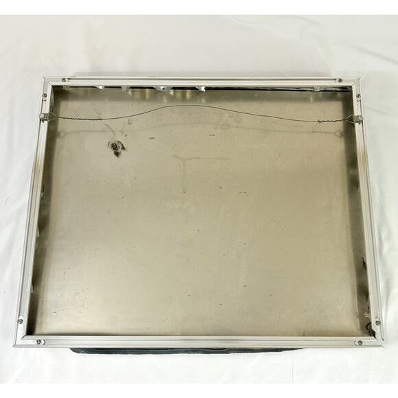 Vintage MCM Sailboat Framed Metal Wall Art 3D Sculpture Copper Brass 20" x 16.5" - Picture 8 of 8